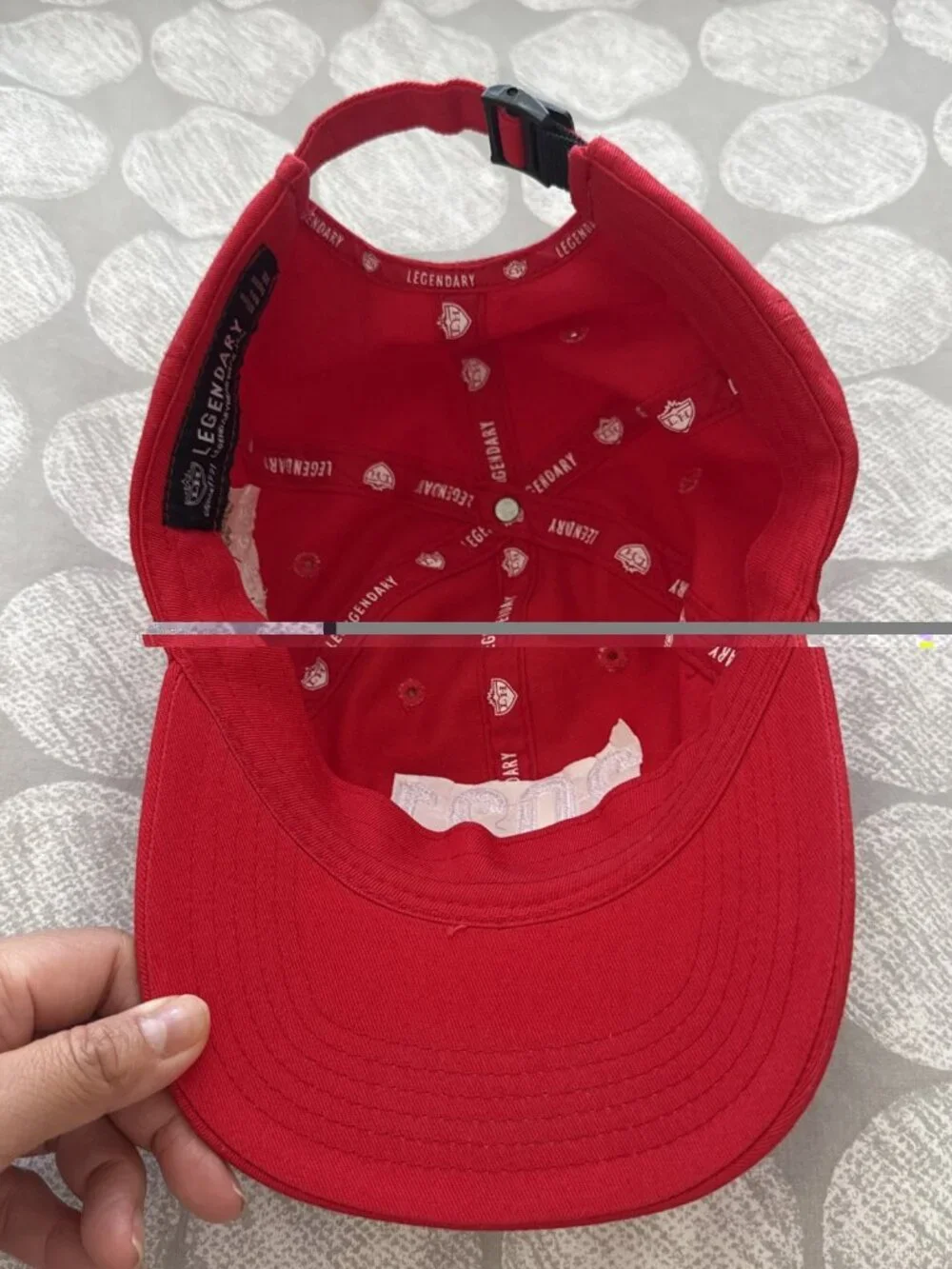 US Open 2021 Torrey Pines Golf Legendary Headwear Red Adjustable Hat Cap